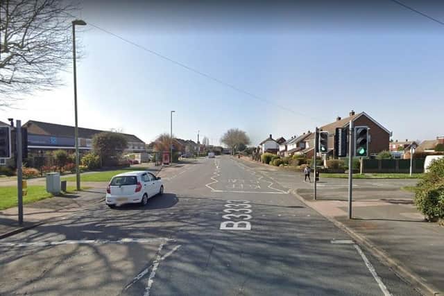 The man was struck by a car at a crossing in Privett Road, Gosport. Picture: Google Street View.
