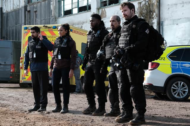 The bomb squad is called out to another emergency in the new series of ITV drama Trigger Point (Picture: HTM Productions/ITV)