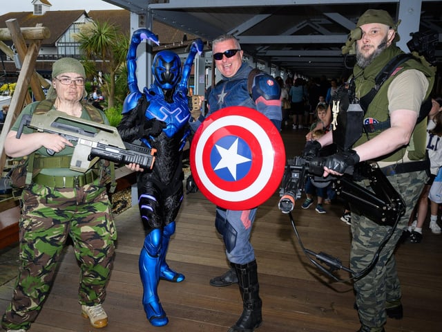 Pictured is: Comic Con Characters. Picture: Keith Woodland (080621-27)