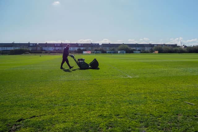 Pompey will undergo another round of testing at their training ground as they following Football League protocol to combat coronavirus. Picture: Habibur Rahman