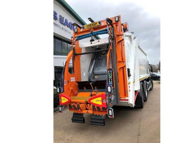 A Gosport bin lorry