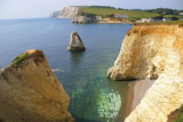 Loree Westron was inspired by the Isle of Wight's scenery.
