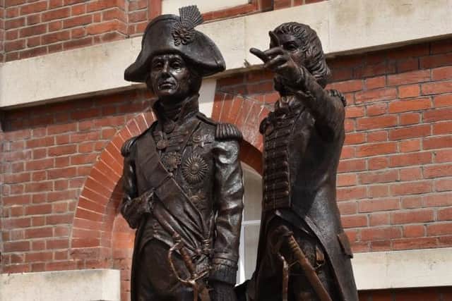 The Murray-Nelson Statue. Image: Chichester City Council