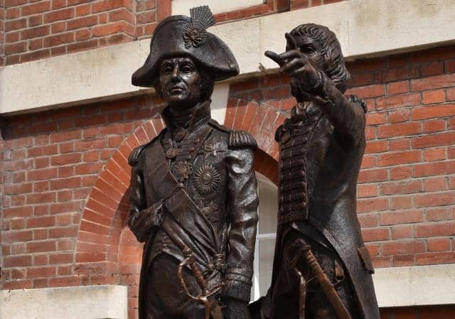 The Murray-Nelson Statue. Image: Chichester City Council