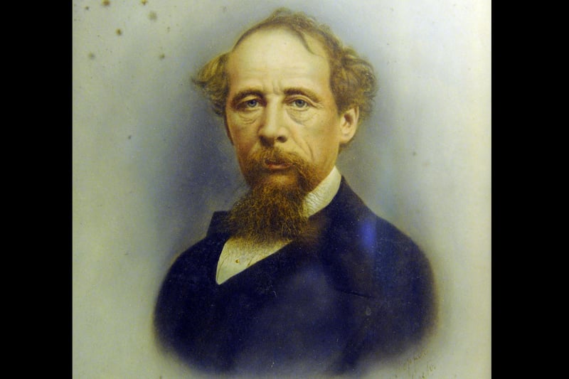 World famous author Charles Dickens