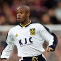 Former Pompey player Fitzroy Simpson    Picture: Allsport UK /Allsport