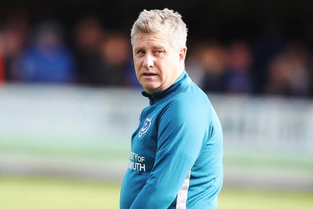 Triallist Mason Jones-Thomas would likely fall under Mark Kelly's remit if he wins a Pompey deal.