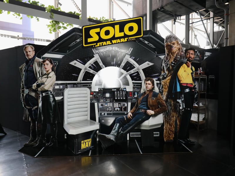 This entry in the Star Wars franchise - which told the story of the origin of Han Solo - filmed scenes at Fawley Power Station in Hampshire.