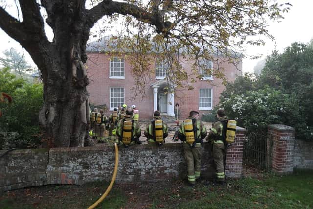 Birdham Road house fire Chichester.

Pic: West Sussex Fire