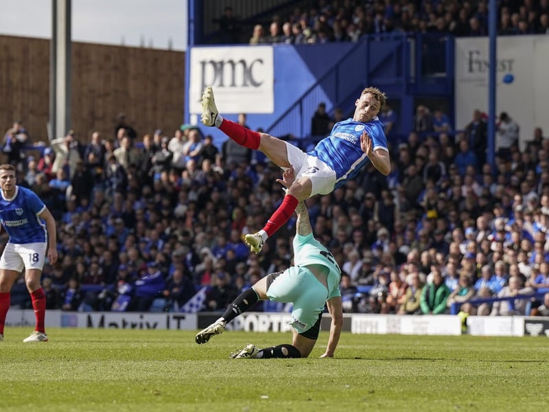 Owen Moxon goes flying against Wigan. Picture: Jason Brown/ProSportsImages