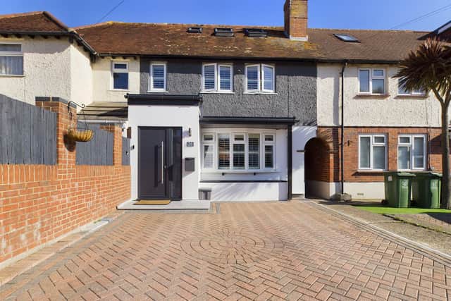 The house in Eastern Avenue, Southsea