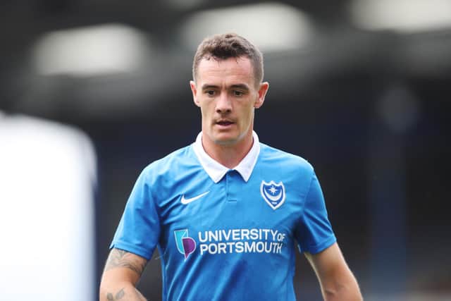 Shaun Williams is one of just two central midfielders at Pompey. Picture: Joe Pepler