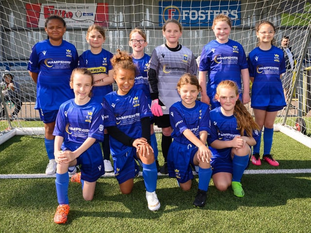 Baffins Milton Rovers U9s. Picture: Keith Woodland (030621-22)