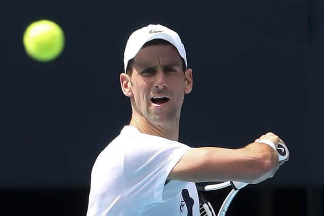 Novak Djokovic is unvaccinated against the coronavirus and faces deportation from Australia.