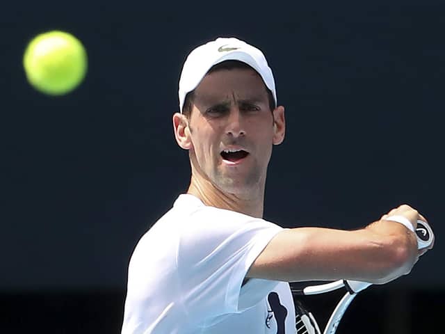 Novak Djokovic is unvaccinated against the coronavirus and faces deportation from Australia.