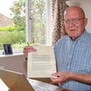 Robert Eggelton was suprised to receive a letter through the post in April 2022 inviting him to receive an MBE from the Queen for his ongoing work with veterans. Pictured - Robert Eggelton Photos by Alex Shute