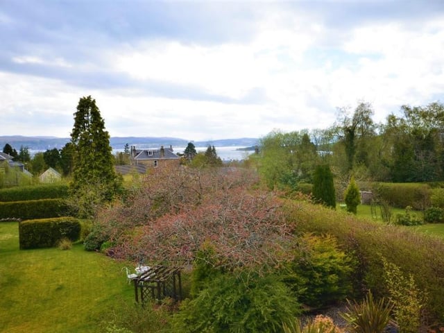 Views over the Clyde estuary.
