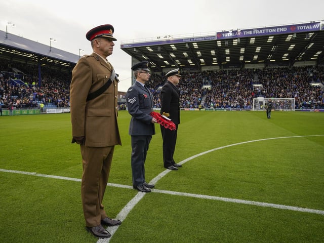 41 moving Portsmouth Remembrance Day images with fan and Charlton Athletic drama as faithful returned to Fratton.