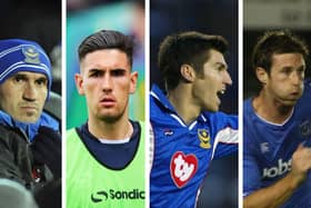 From left: Theofanis Gekas, Conor Wilkinson, Mark Burchill and Mike Williamson.