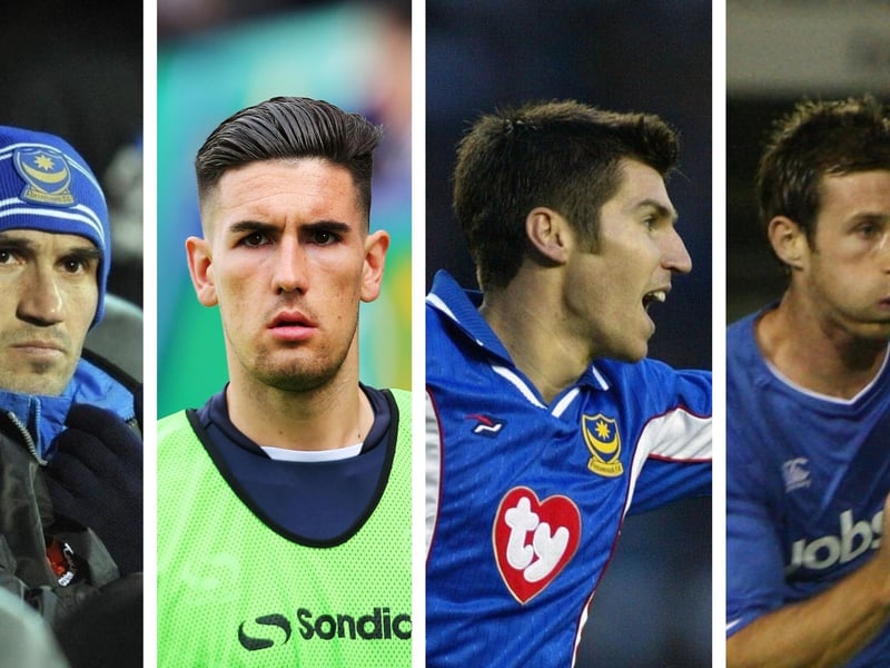 From left: Theofanis Gekas, Conor Wilkinson, Mark Burchill and Mike Williamson.