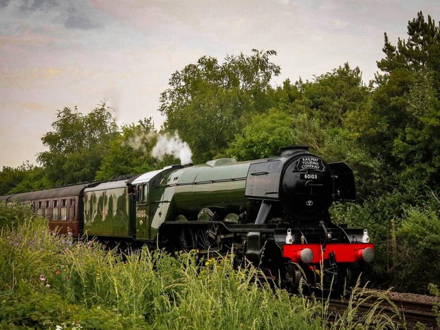 The Flying Scotsman in Hampshire