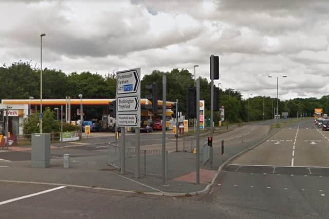 A section of the A27 in Titchfield has been closed due to 'urgent' gas network repairs. Picture: Google Maps
