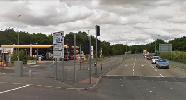 A section of the A27 in Titchfield has been closed due to 'urgent' gas network repairs. Picture: Google Maps