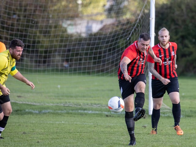 Freehouse B (yellow) v Fairfields. Picture by Alex Shute