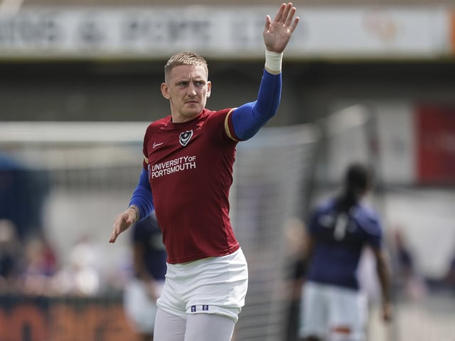 Central to most of Pompey’s best play. The pick of his side