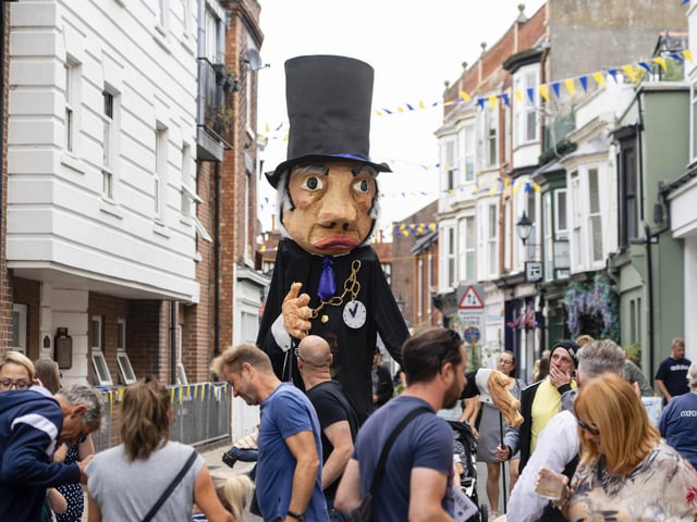 Entertainment at the 150th anniversary of the Battle of Southsea on August 3.