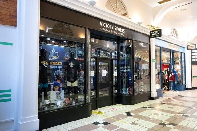 Victory Sports is in the Cascades shopping centre and specialises in American sportswear.
Picture: Keith Woodland