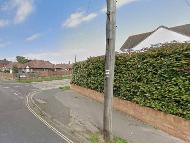 Police said a child was hit by a van in St Leonard's Avenue, on Hayling Island. The force have launched an investigation.