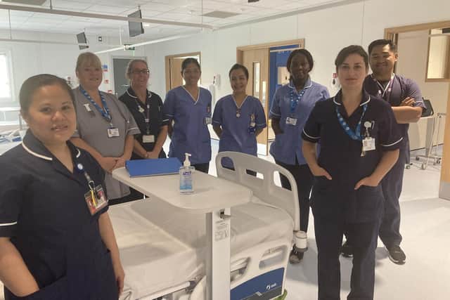 The renal dialysis centre team