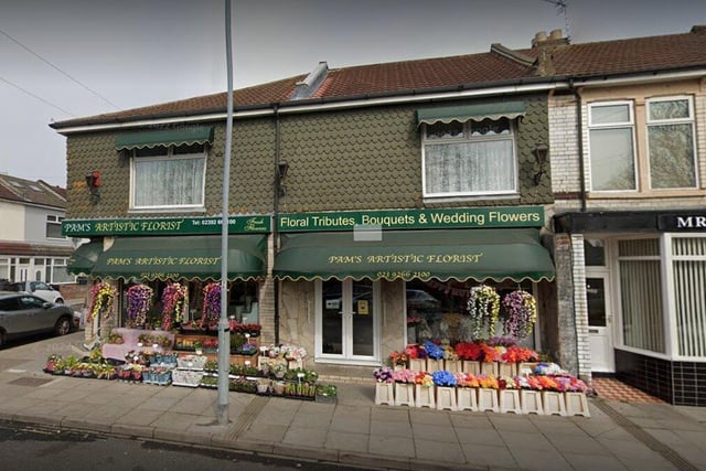 Pams Artistic Florist, on New Road, has a rating of 4.8 out of five from 118 reviews on Google.