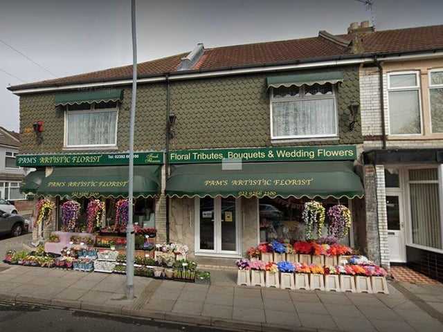 Pams Artistic Florist, on New Road, has a rating of 4.8 out of five from 118 reviews on Google.