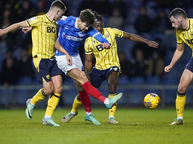 Pompey 1,485 travelling fans were in full voice in their third away game on the spin at Oxford last night.