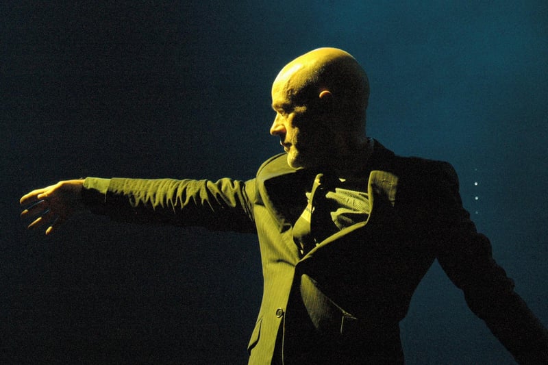 Michael Stipe at the Rose Bowl