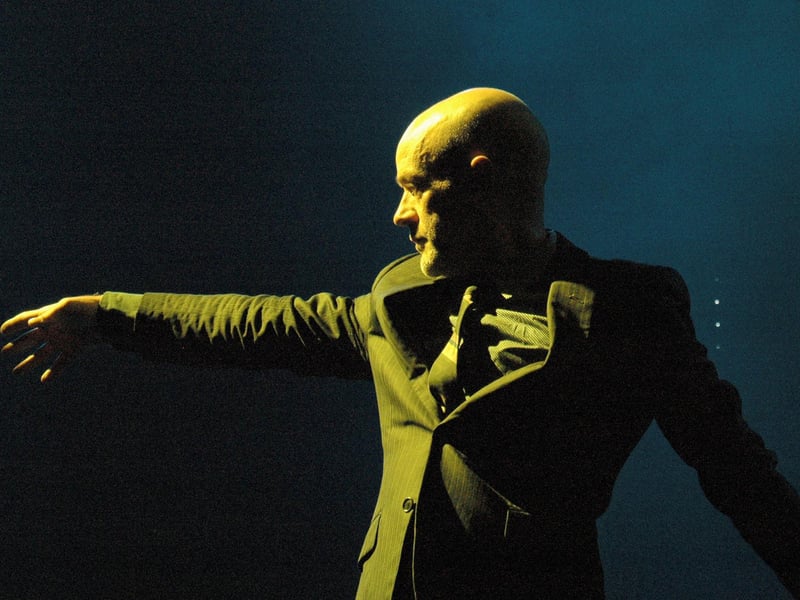 Michael Stipe at the Rose Bowl