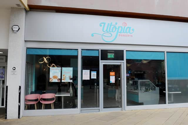 Utopia Desserts in West Street, Fareham.

Picture: Sarah Standing (130421-6659)