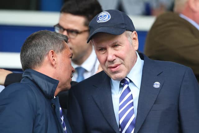 Pompey chairman Michael Eisner and CEO Mark Catlin