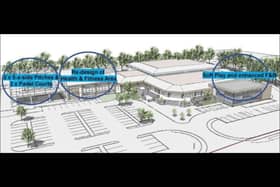 An artist's impression of the new-look Waterlooville Leisure Centre