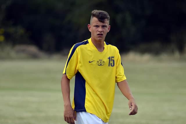 Alfie Rutherford during his time at Moneyfields in 2014. Picture: Neil Marshall