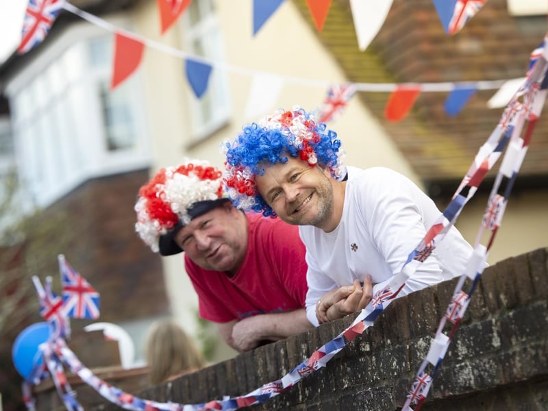 Paul Kennard and Jamie Lunn in Mulberry Avenue, Cosham