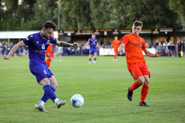 Baffins Milton Rovers v Pompey XI. Picture: Chris Moorhouse
