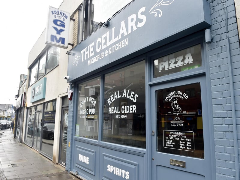 The Cellars Micropub in Albert Road, Southsea.
Picture: Sarah Standing (220224-7333)