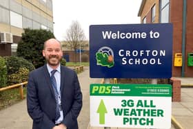Crofton School headteacher Simon Harrison has welcomed the clarity over exam cancellations but wants detail as to how teacher assessed grades will be awarded.

Picture: Loughlan Campbell