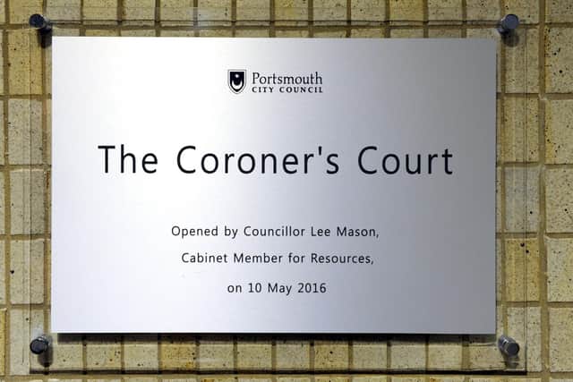 The Coroner's Court in Guildhall Square 
Picture: Malcolm Wells (180405-3355)