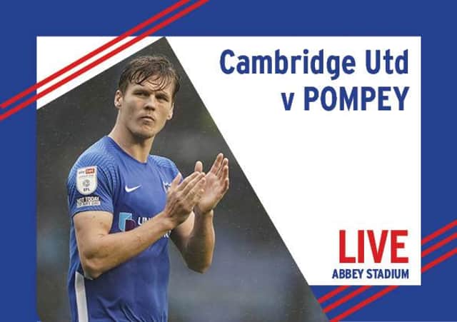Pompey travel to Cambridge United today for their first game since December 11.