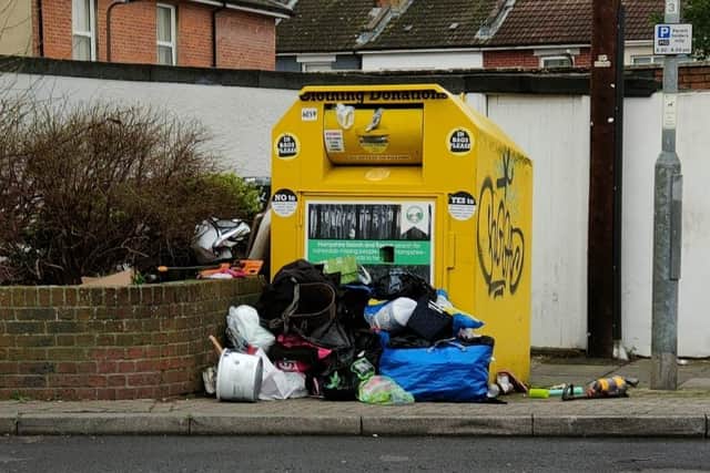 Fly-tipping in Fratton