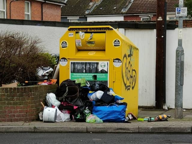 Fly-tipping in Fratton
